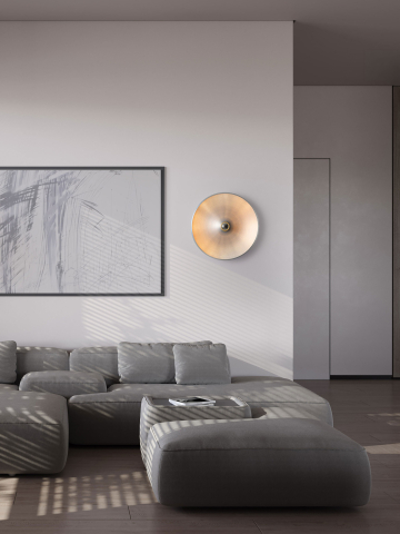 Aplice - FRANCY 1 silver - aplica moderna
