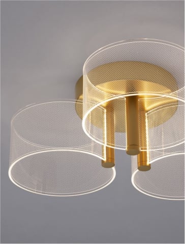 Gatlin PL3 - plafoniera moderna cu LED [5]