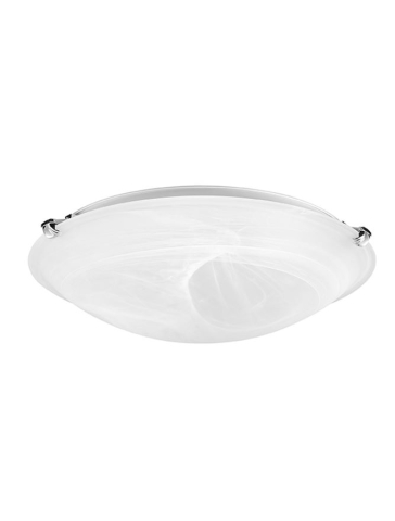 GIORNO plafoniera - 605802 - Alabaster Glass Chrome Metal [1]