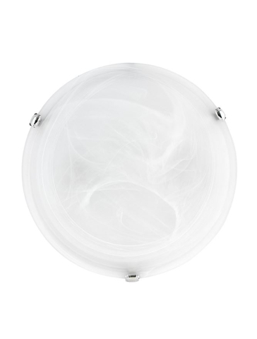 GIORNO plafoniera - 605802 - Alabaster Glass Chrome Metal [2]