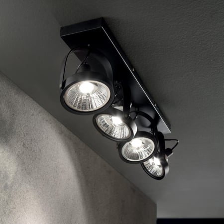APLICA/PLAFONIERA TEHNICA-MODERNA GLIM PL4 - IDEAL-LUX [1]