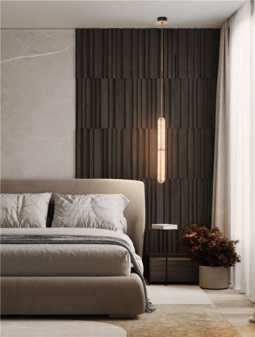 Lustre simple - Gloree - suspensie moderna LED Vertical