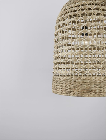 GRIFFIN suspensie SP1 - 9586506 - Dried Water Hyacinth Black Fabric Wire & Base [7]