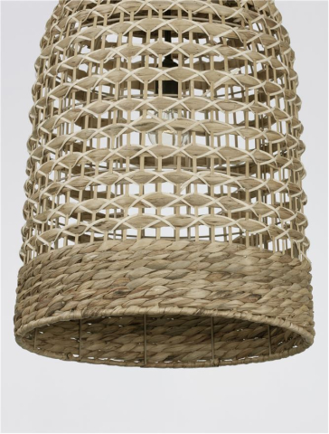 GRIFFIN suspensie SP1 - 9586506 - Dried Water Hyacinth Black Fabric Wire & Base [4]