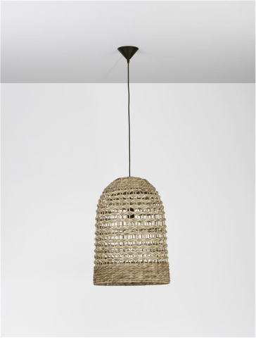 GRIFFIN suspensie SP1 - 9586506 - Dried Water Hyacinth Black Fabric Wire & Base [2]