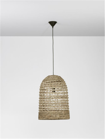 GRIFFIN suspensie SP1 - 9586506 - Dried Water Hyacinth Black Fabric Wire & Base