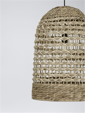GRIFFIN suspensie SP1 - 9586506 - Dried Water Hyacinth Black Fabric Wire & Base [3]