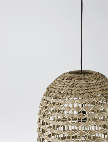 GRIFFIN suspensie SP1 - 9586506 - Dried Water Hyacinth Black Fabric Wire & Base [5]