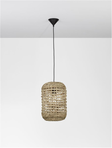 GRIFFIN suspensie SP1 - 9586507 - Dried Water Hyacinth Black Fabric Wire & Base [3]