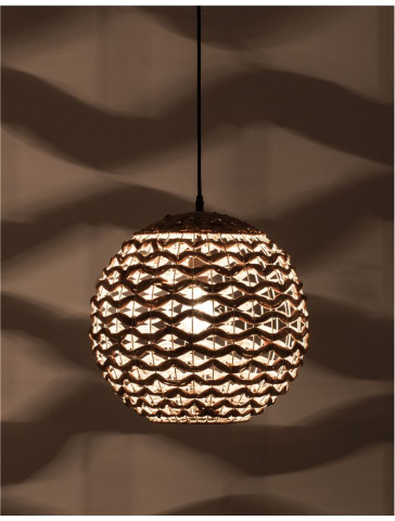 GRIFFIN suspensie SP1 - 9587121 - Dried Water Hyacinth Black Fabric Wire & Base [4]