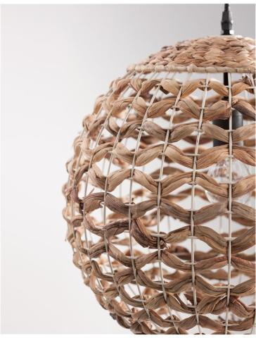 GRIFFIN suspensie SP1 - 9587122 - Dried Water Hyacinth Black Fabric Wire & Base [1]