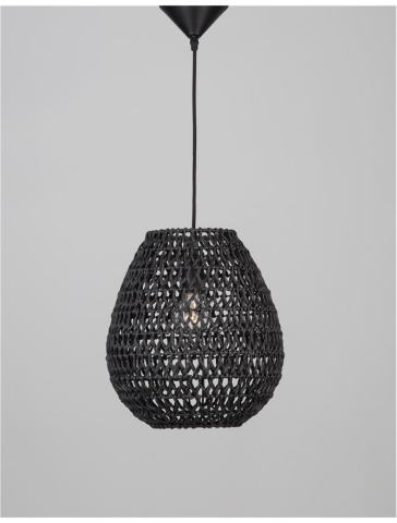 GRIFFIN suspensie SP1 - 9858713 - Black Paper Black Fabric Wire & Base [2]