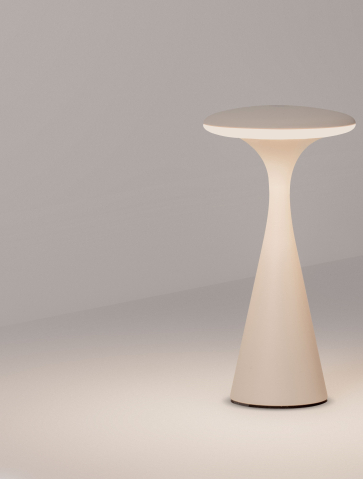 Veioza/Lampadar (portabile) - GRIGIO