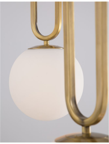 GRUS suspensie SP1 - 9191201 - Brass Metal Opal Glass [3]