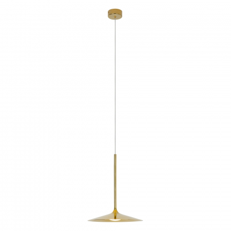 Lustre simple - Maxlight Hana P0460 - suspensie moderna LED - auriu