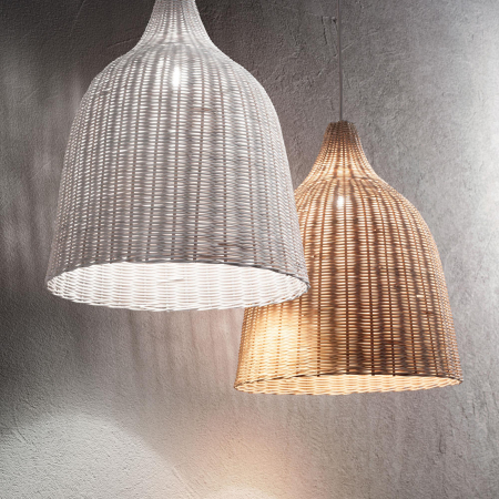 LUSTRA SIMPLA RUSTICA HAUNT SP1 - IDEAL-LUX [1]
