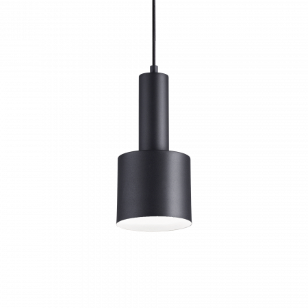 Lustre simple - SUSPENSIE MODERNA HOLLY SP1 NERO IDEAL-LUX CORPURI DE ILUMINAT