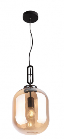 Lustre simple - HONEY P0297 - MAXLIGHT P0297 SUSPENSIE HONEY AMBER