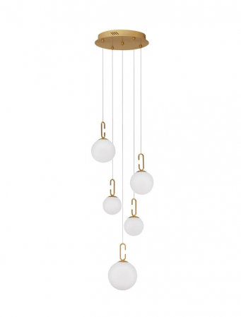 Corpuri pt interior - Suspensie moderna Hook SP5 - 9695222 - corpuri de iluminat moderne