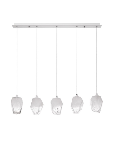 ICE suspensie SP5 - 9260235 - Gradient White Colour Glass & White Metal [3]
