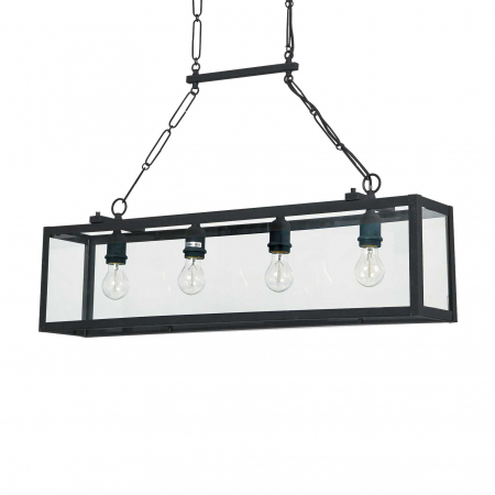 Suspensie modern industriala IGOR SP4- Ideal -Lux