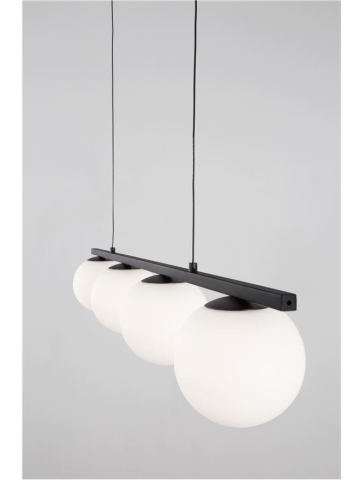 JOLINE suspensie SP4 - 9919604 - Sandy Black Metal & Aluminium White Opal Glass