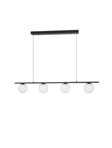 JOLINE suspensie SP4 - 9919604 - Sandy Black Metal & Aluminium White Opal Glass [1]