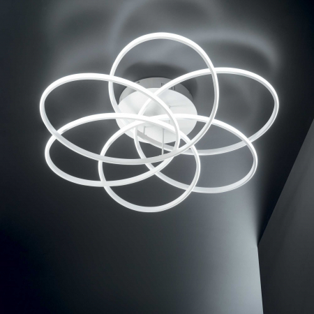 Plafoniere - PLAFONIERA MODERNA KAROL PL76 - IDEAL-LUX