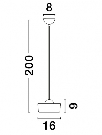 Keros SP1 - suspensie moderna LED 6W [4]