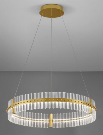 Suspensie moderna cristal - Kezo diam 78 - suspensie 6339 lm - 3500K [2]