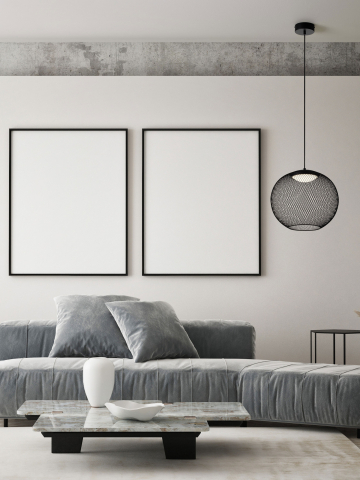 Lustre simple (suspensie) - KINETIC