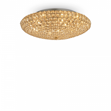 Plafoniere - PLAFONIERA MODERNA KING PL9 ORO