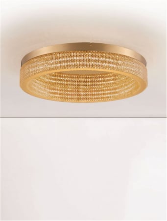 Plafoniera moderna LED - Klepsidra - plafoniera diam 60 - 3666lm - 3000K [3]