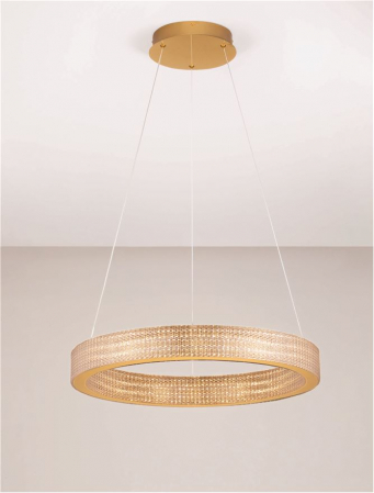 Klepsidra - Suspensie moderna LED diam 60 - 5286lm - 3000K [5]