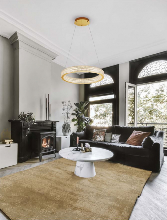 Klepsidra - Suspensie moderna LED diam 60 - 5286lm - 3000K