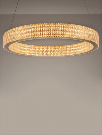 Klepsidra - Suspensie moderna LED diam 60 - 5286lm - 3000K [7]