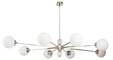 Kutek Mood ABANO - Candelabru ABA-ZW-8(N)II - Nichel