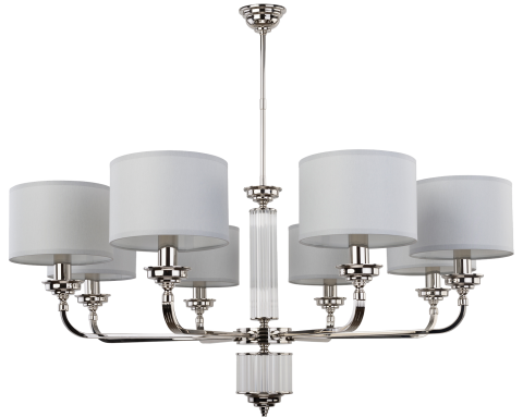 Candelabre - Kutek Mood VERDE - Candelabru VER-ZW-8(N) - Nichel