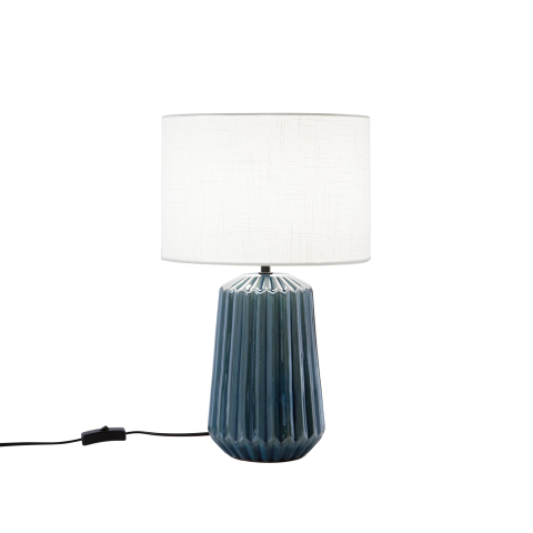 Lămpi - Lampă de masă KIOWA din ceramică ottanio cu abajur textil