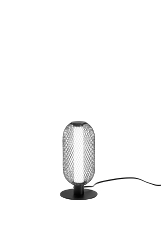 Lămpi de masă - LAMPĂ LED INKAS NEGRU IN METALLO 11W 1260LM CCT 3000/3500/4000K 29X16X16CM