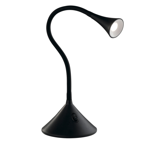 Decorative - LAMPADA DA LETTURA LED NEWTON NERA  3,2W 300LM 4000K 13X13X51CM