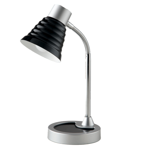 Decorative - LAMPADA DA TAVOLO LEONARDO NERA 1XE14 13X39CM