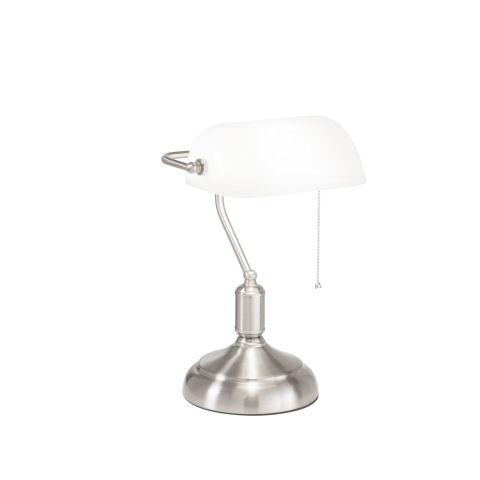 Decorative - LAMPADA DA TAVOLO MARSHALL BIANCOLATTE 1XE27 26X18X40CM