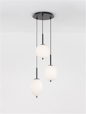 Lato black 3L CIRCLE - suspensie moderna 9624078 - corpuri de iluminat moderne [3]