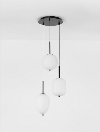 Lato black 3L CIRCLE - suspensie moderna 9624078 - corpuri de iluminat moderne [2]