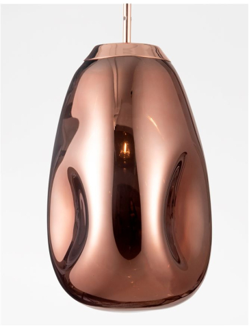 LAVA suspensie SP1 - 9190391 - Copper Metal Handmade Copper Glass [5]