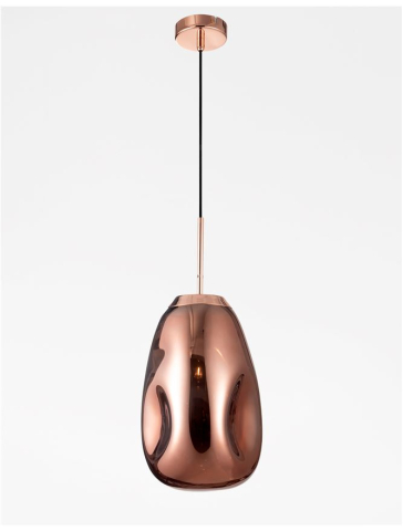LAVA suspensie SP1 - 9190391 - Copper Metal Handmade Copper Glass [3]