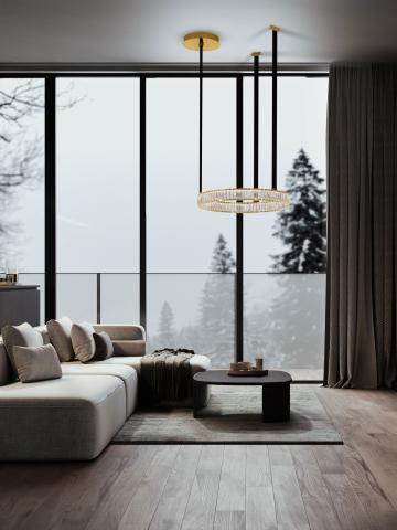 Lustre simple (suspensie) - LAZURA