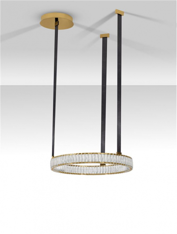 Suspensie moderna cristal Lazura Sp1 diam 63 - corpuri de iluminat moderne [1]