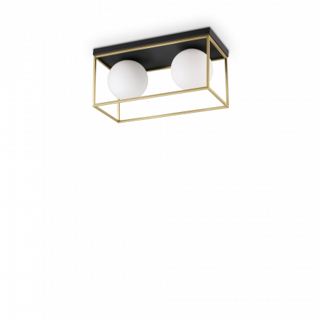 Plafoniere - PLAFONIERA CLASICA LINGOTTO PL2 - IDEAL-LUX